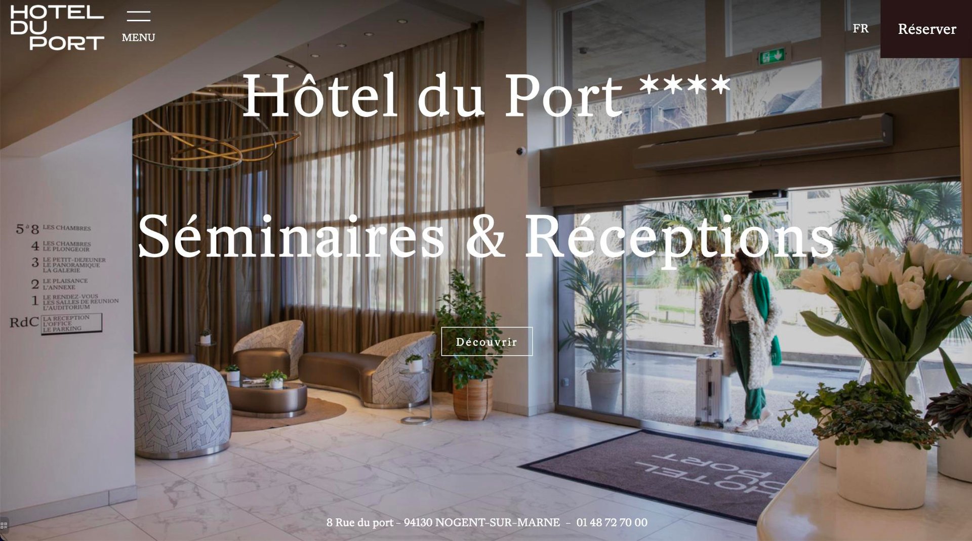 MMCréation Agency | Portfolio Hôtel du Port