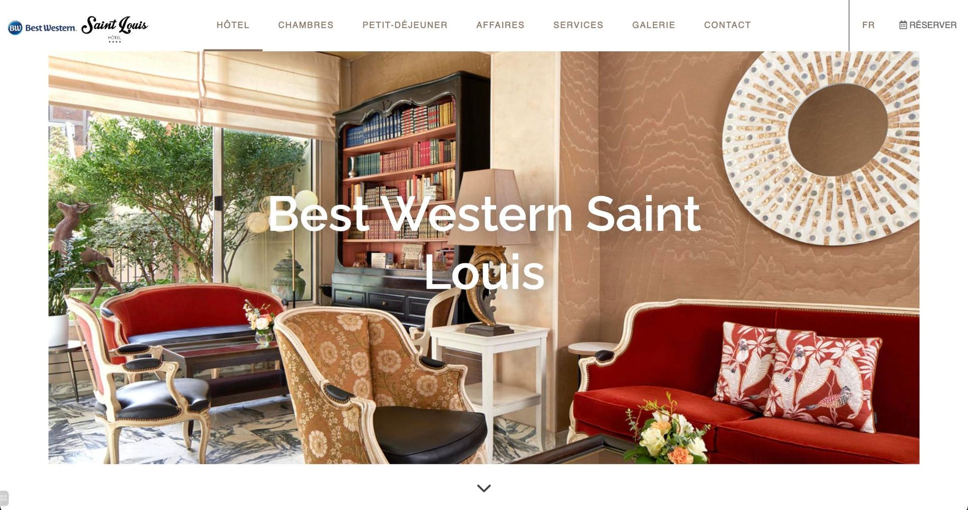 Agence MMCréation | Portfolio Best Western Saint Louis