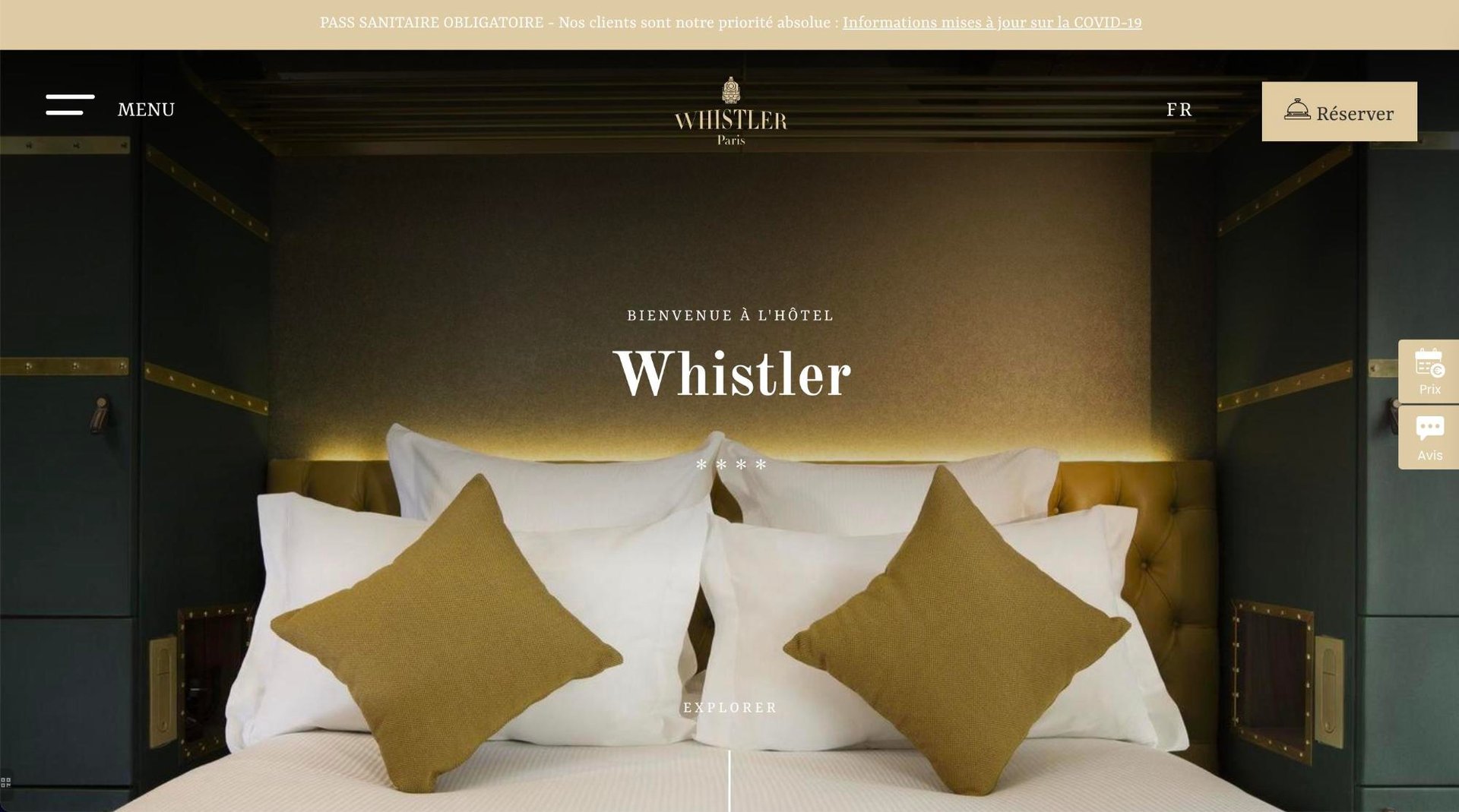 Agence MMCréation | Portfolio Hôtel Whistler