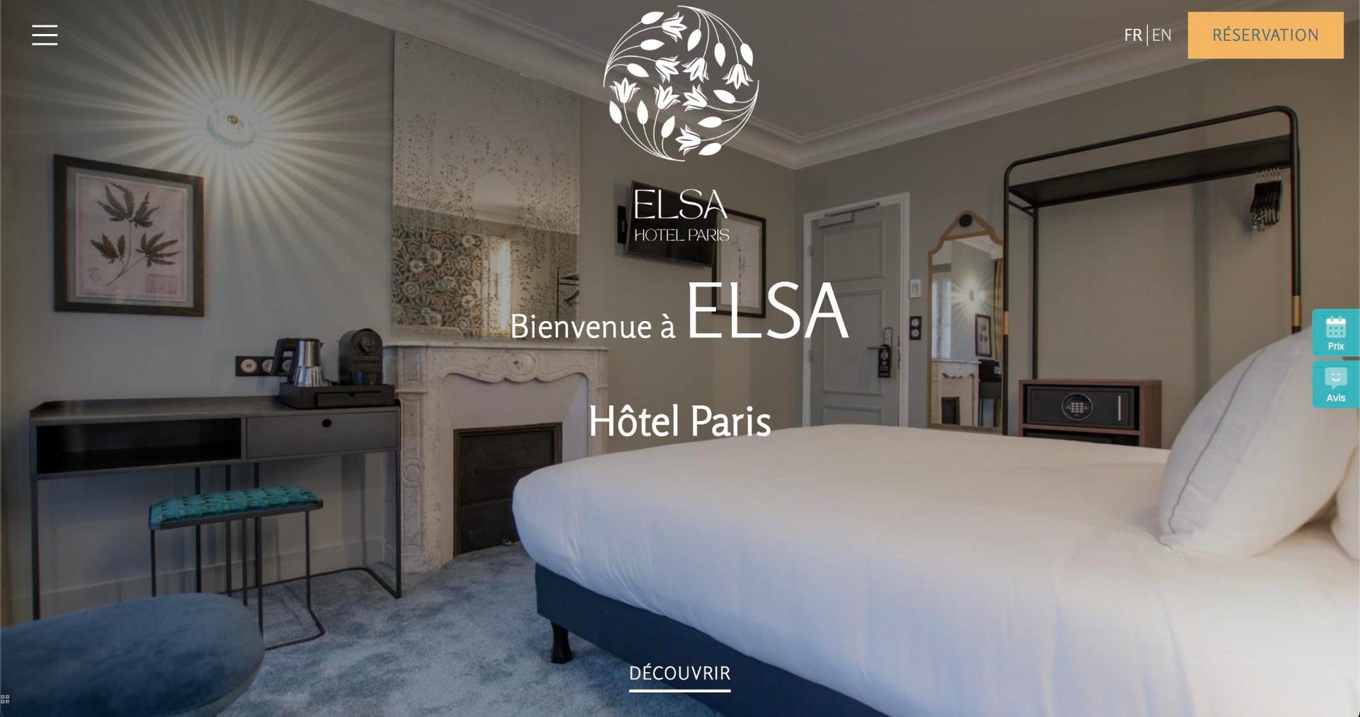 Agence MMCréation | Portfolio Hôtel Elsa