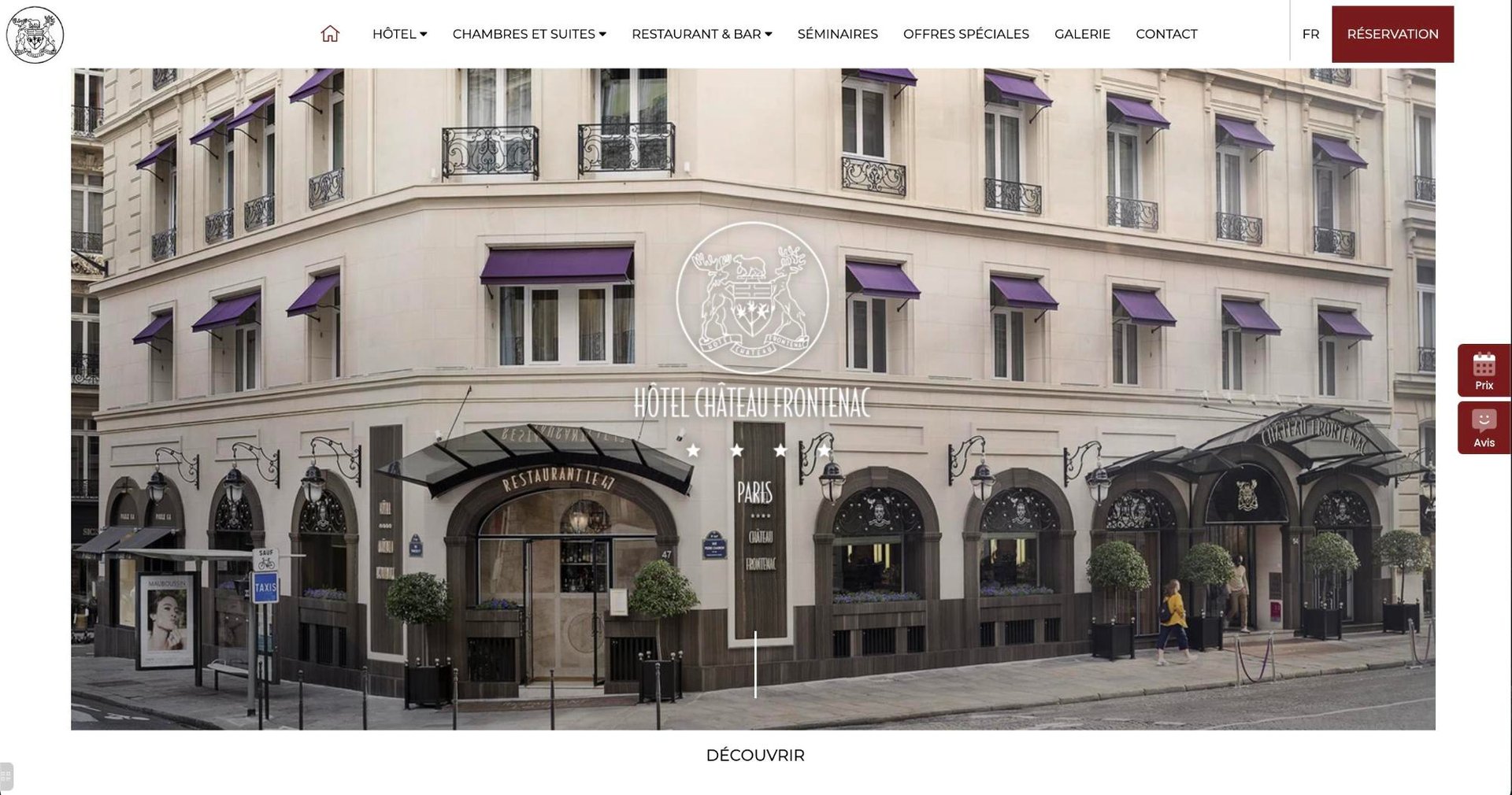Agence MMCréation | Portfolio Hôtel Château Frontenac