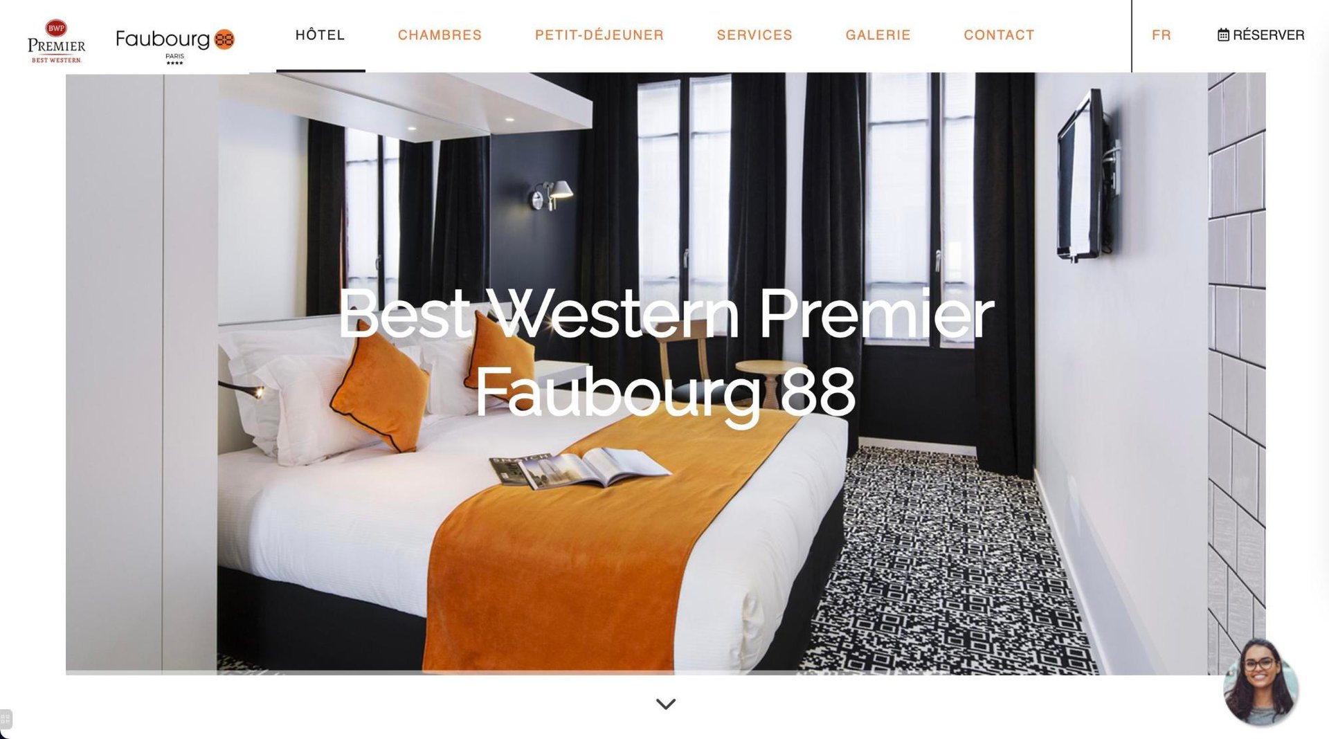 Agence MMCréation | Portfolio Best Western Premier Faubourg 88