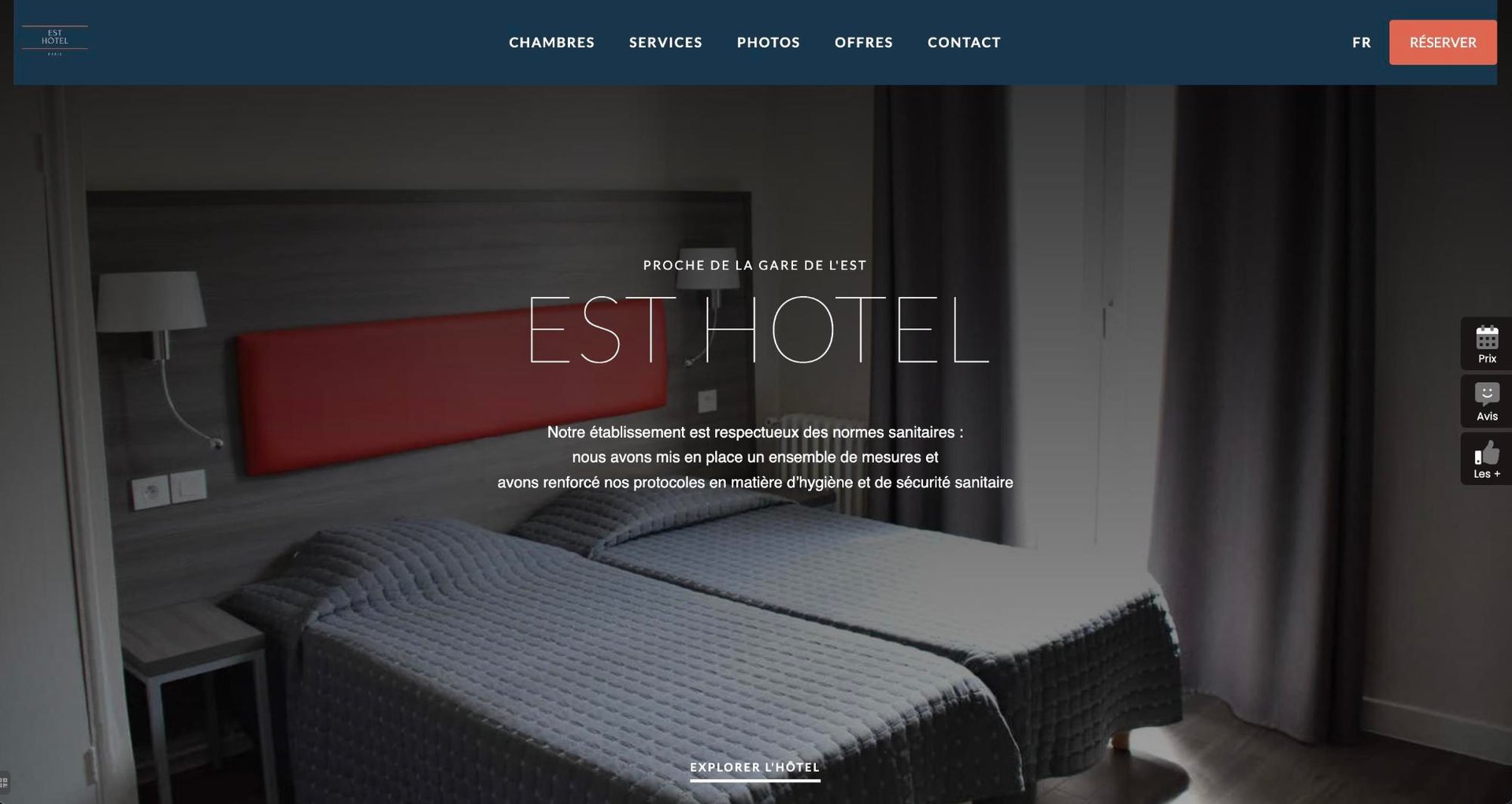 MMCréation Agency | Portfolio Est Hotel