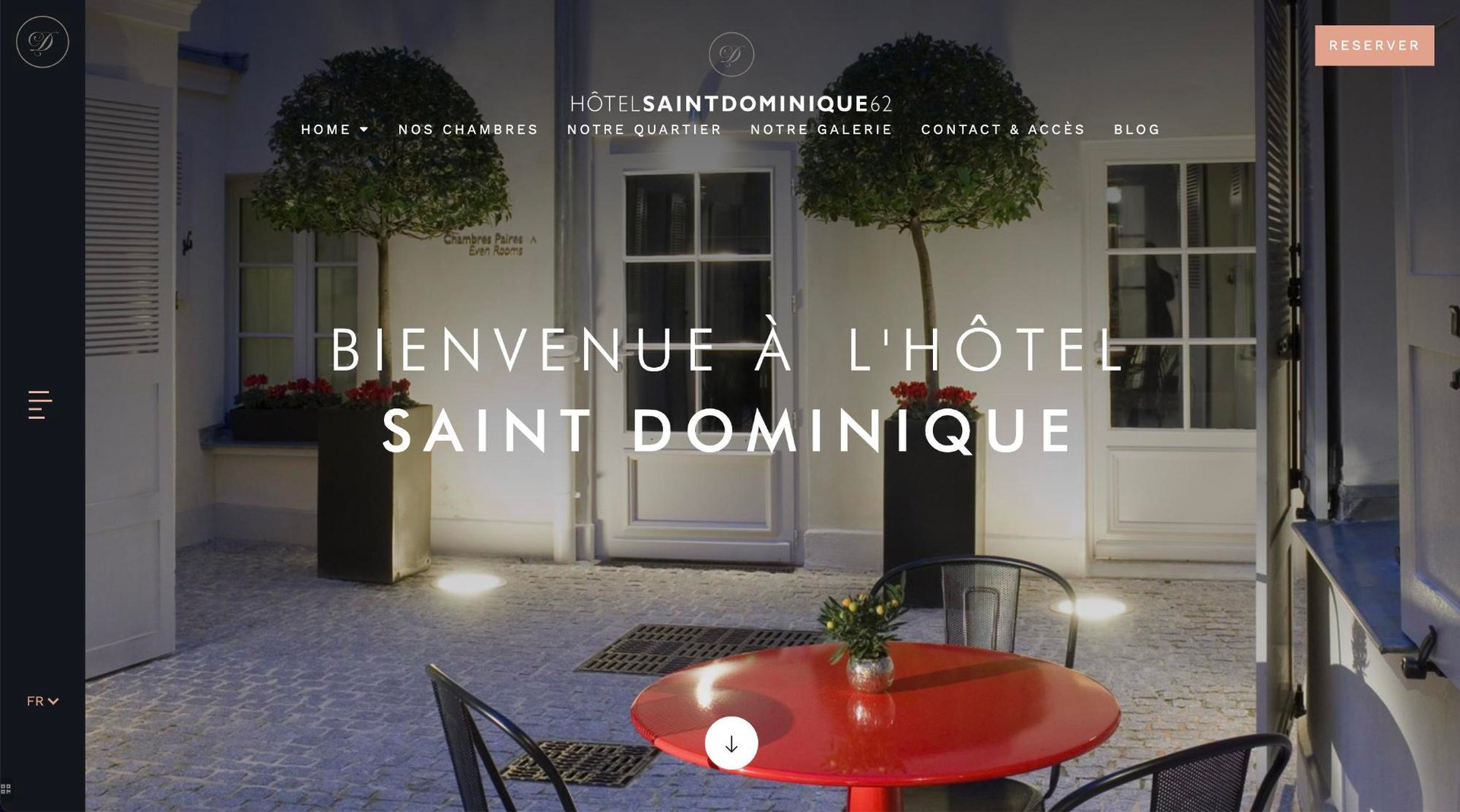 Agence MMCréation | Portfolio Hôtel Saint Dominique