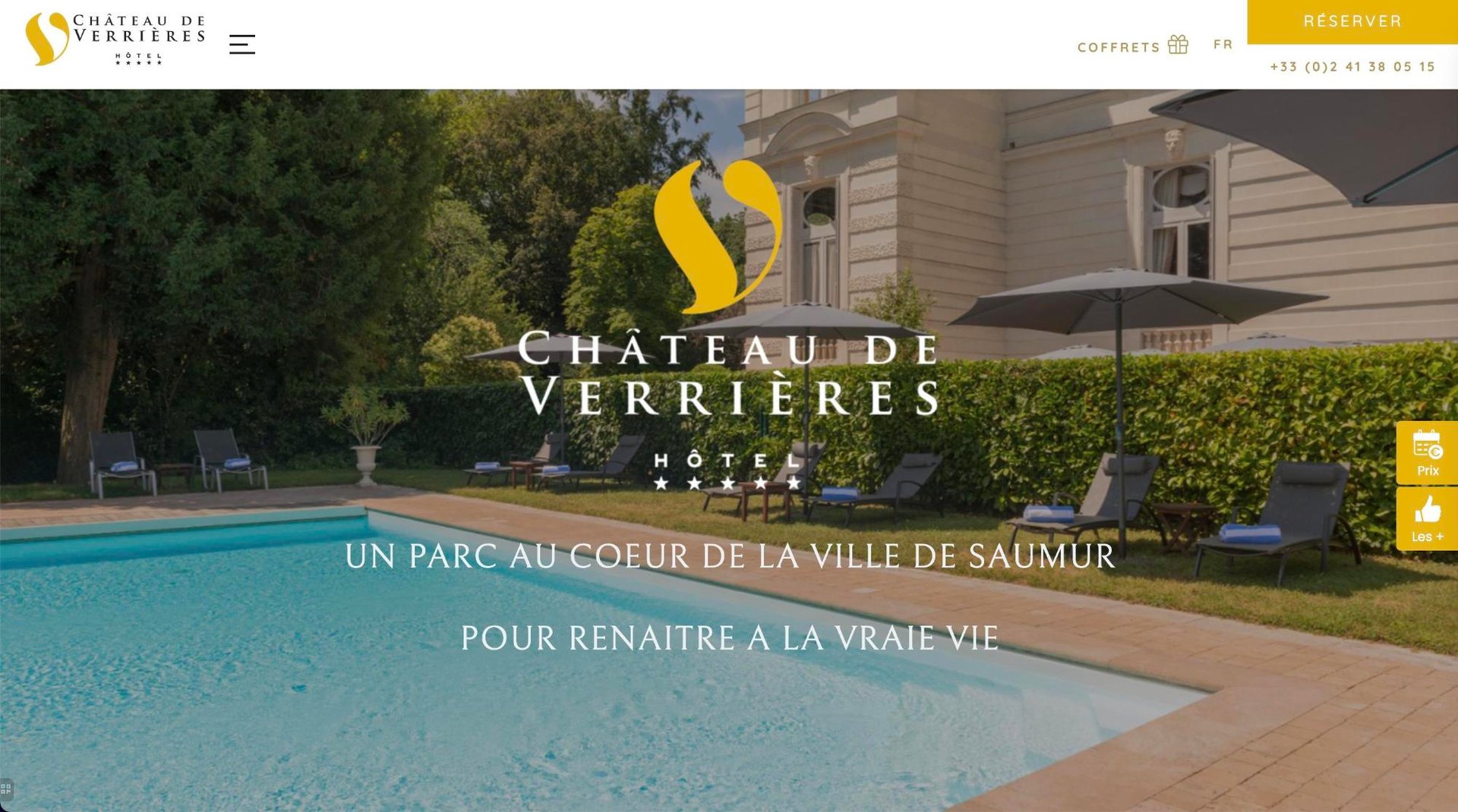 MMCréation Agency | Portfolio Château de Verrières