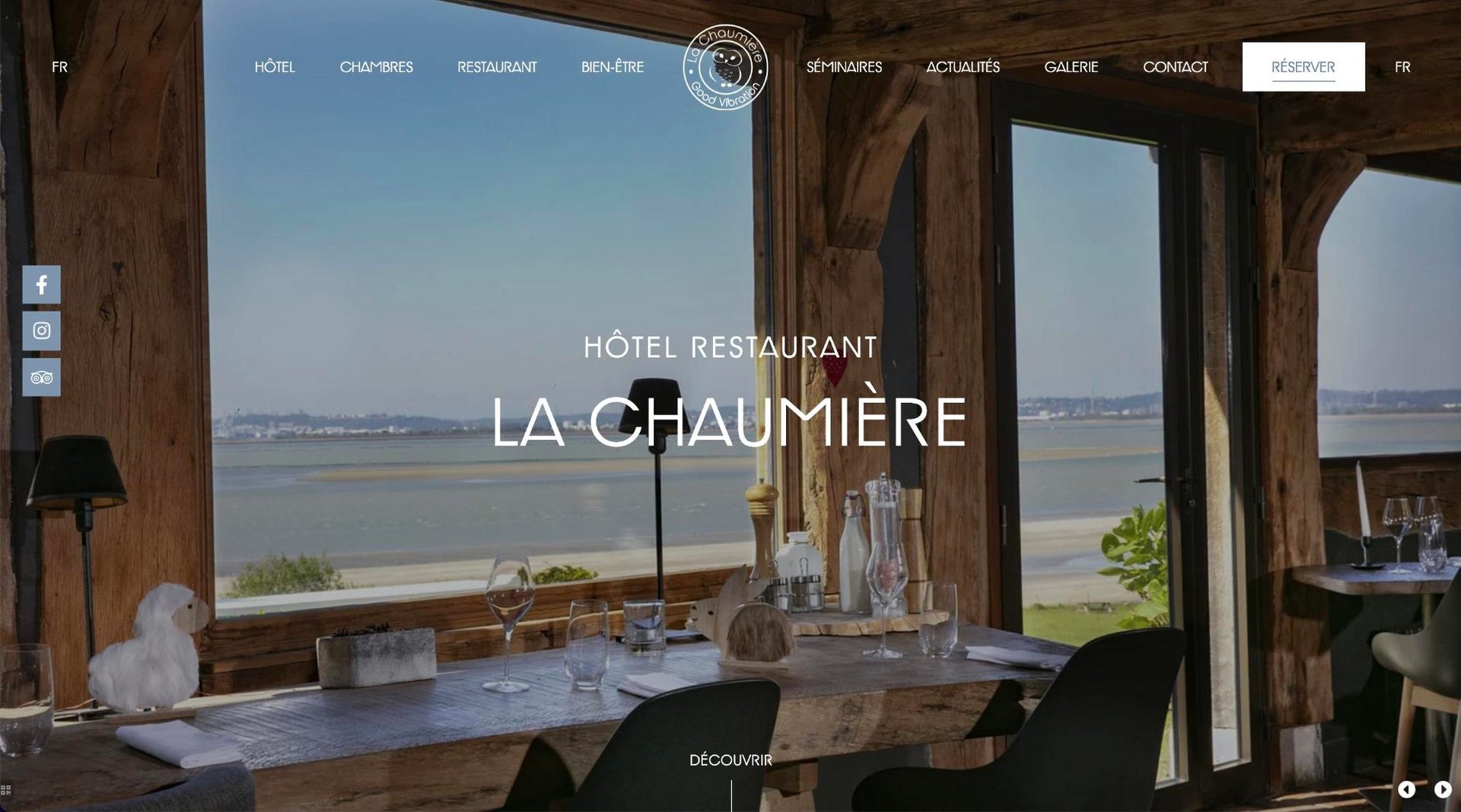 Agence MMCréation | Portfolio Hôtel Restaurant La Chaumière