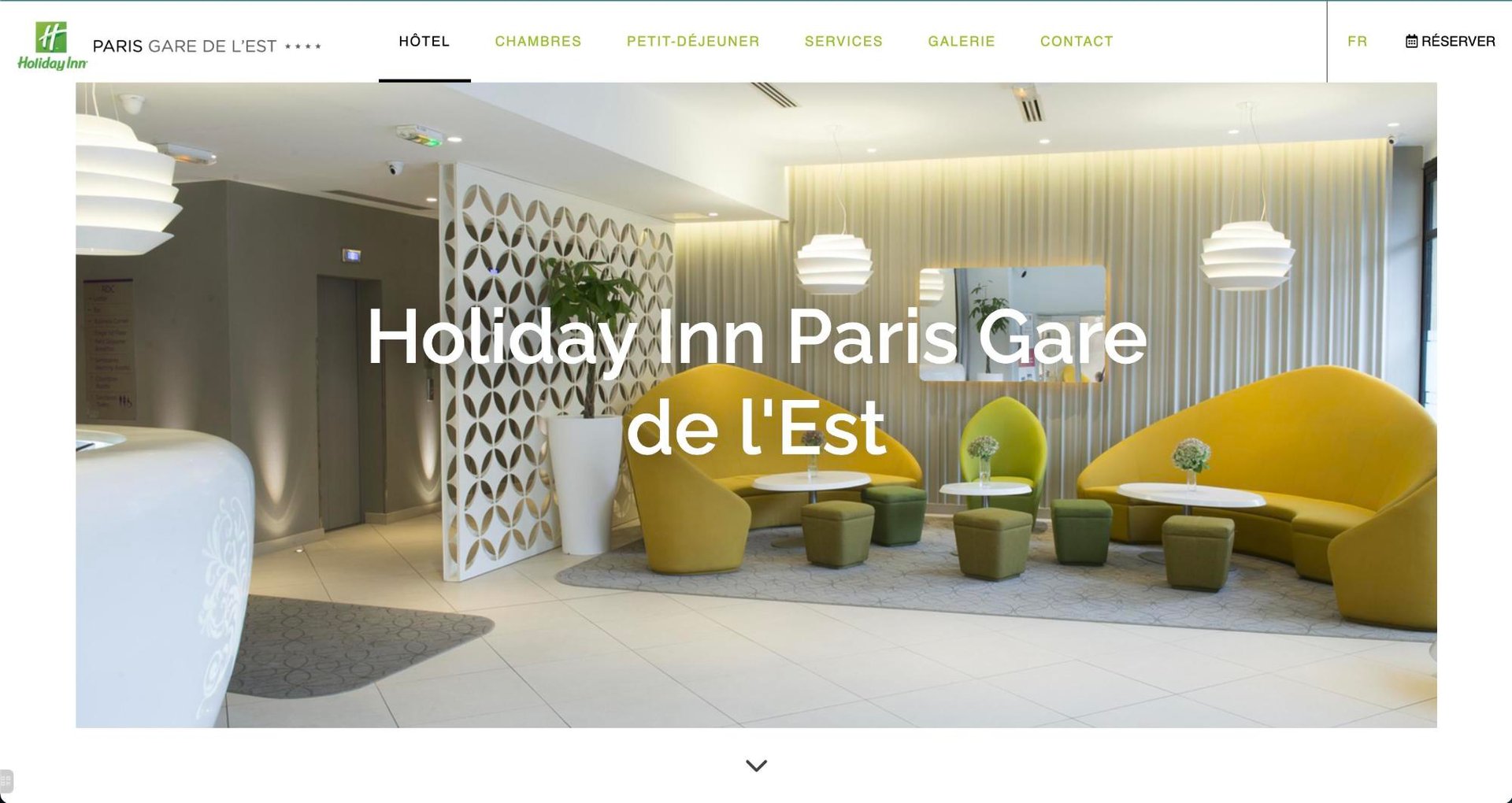 Agence MMCréation | Portfolio Holiday Inn Paris Gare de l'Est