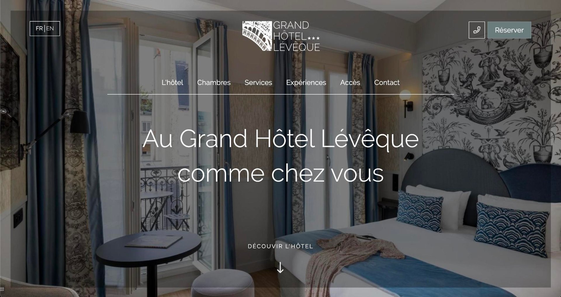 Agence MMCréation | Portfolio Grand Hôtel Lévêque