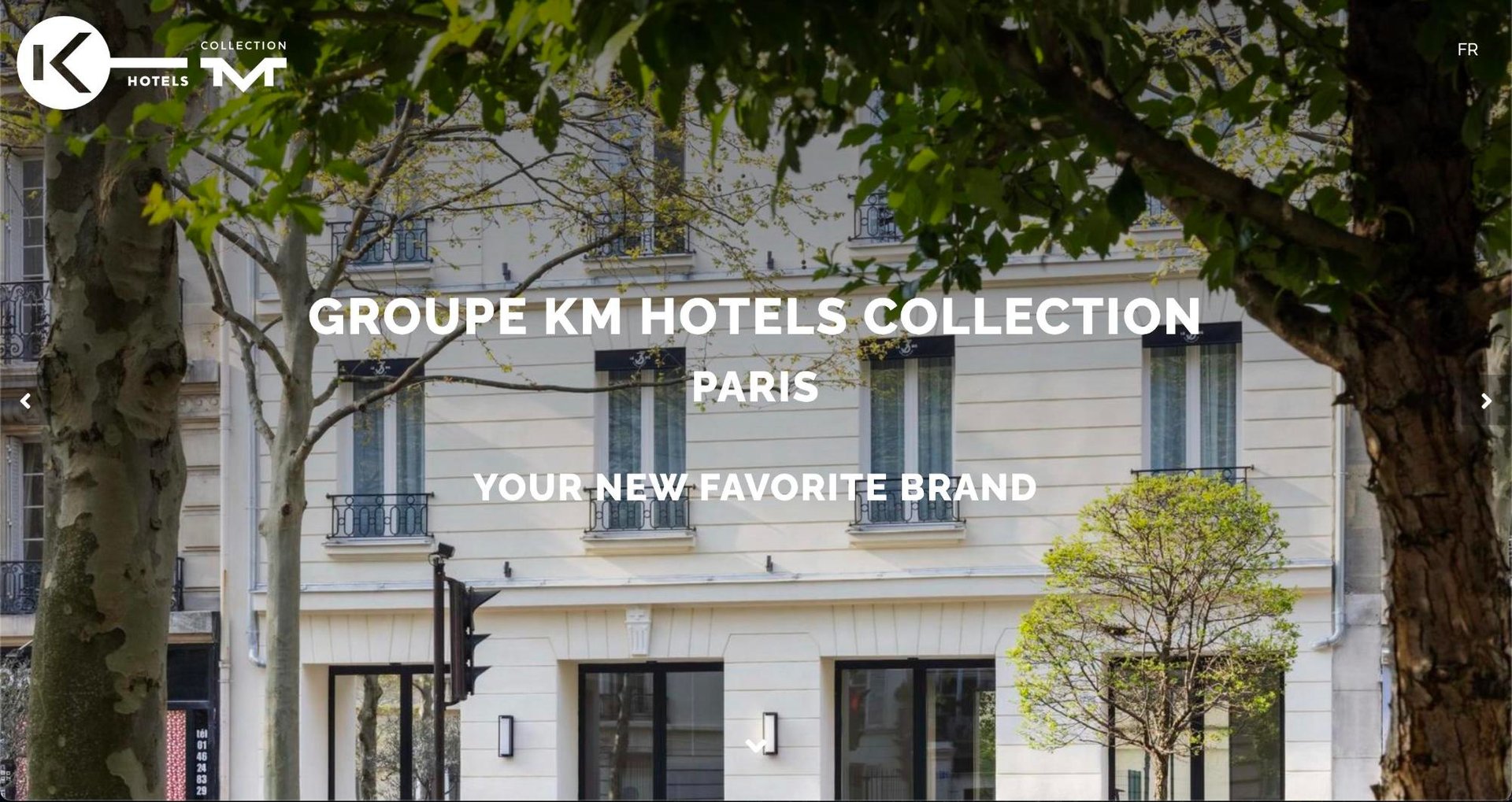 Agence MMCréation | Portfolio Groupe KM Hotels Collection