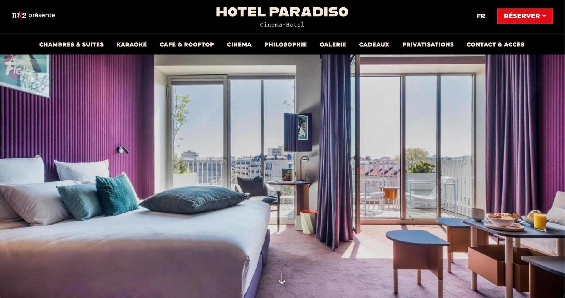 Agence MMCréation | Portfolio Hôtel Paradiso
